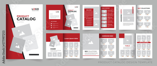 Product catalog design template