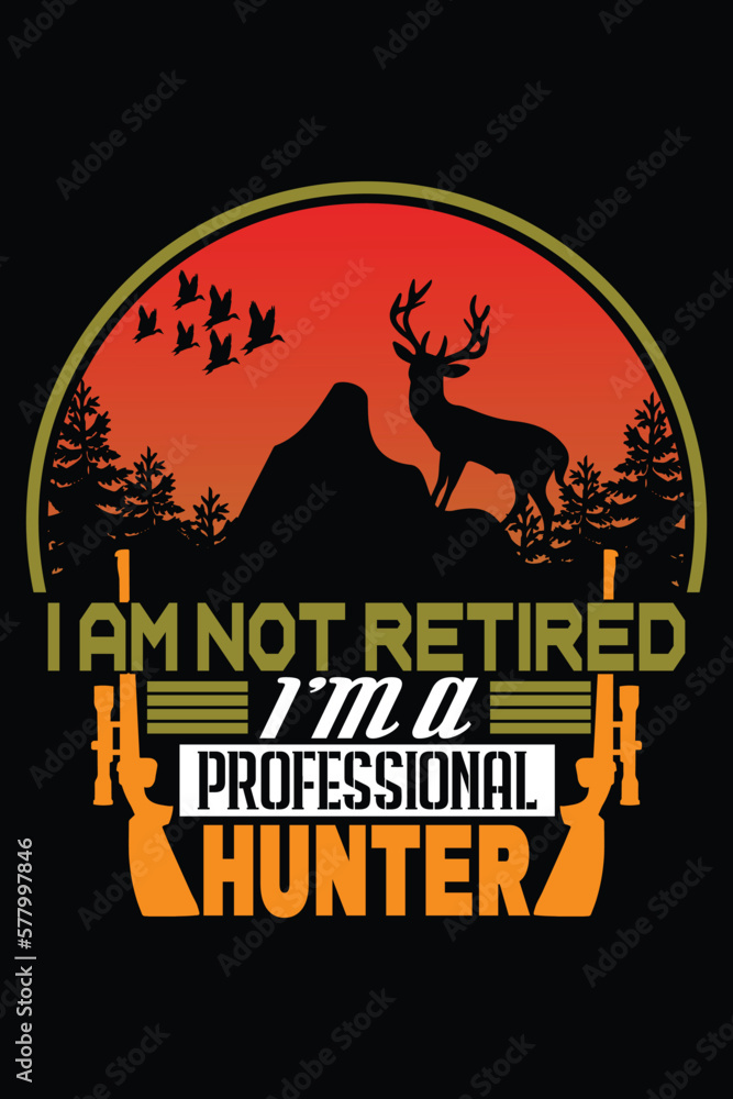 Best and Unique Hunting T-Shirt Design