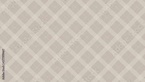  Diagonal checkered seamless pattern in beige background