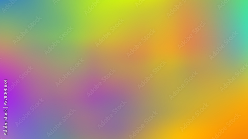 Abstract colorful gradient blurred background