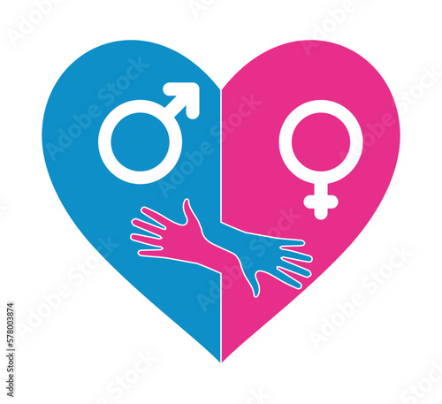 The idea of gender equality encompasses the principles of the feminist movement, which advocates for tolerance, rights, and equal opportunities for all genders,