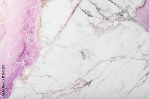 Pink and white abstract marble wallpaper. © supatthanan