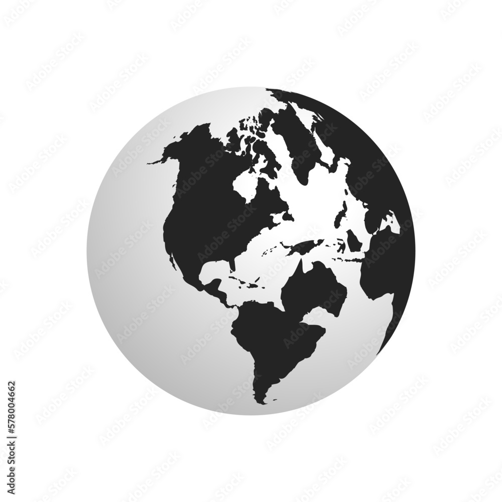 World map. Globes of Earth icon. Vector globe map design isolated on transparent background. Earth hemispheres with continents Asia, africa, america, and Europe. Travel concepts World map. Globes of Earth icon. Vector globe map design isolated on transparent background. Earth hemispheres with continents Asia, africa, america, and Europe. Travel concepts