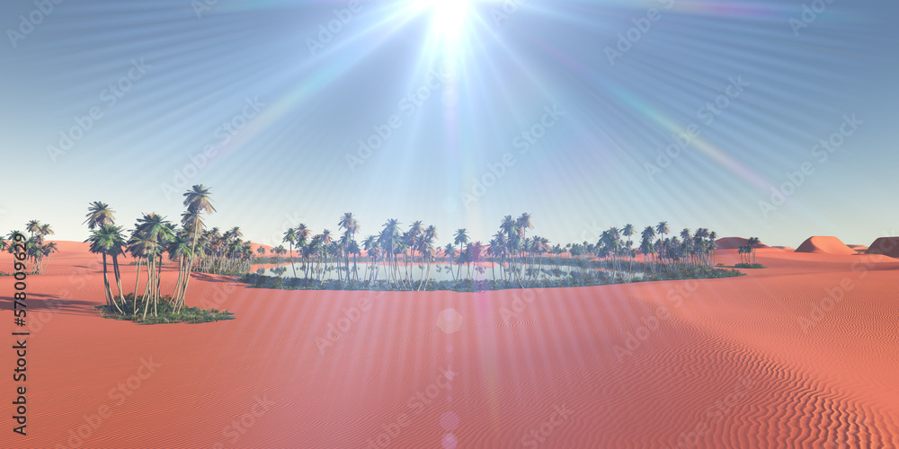 Fototapeta premium Beautiful natural background rendering illustration