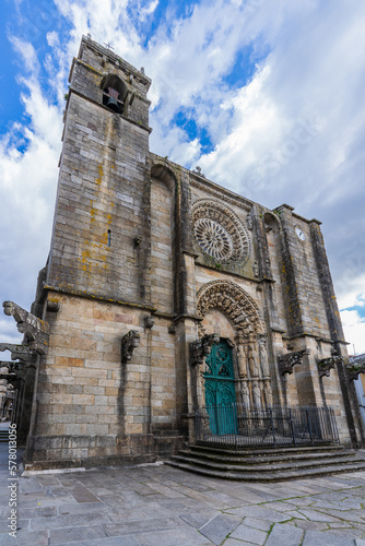 Church of San Martino in the city of Noia, in Coruna, Galicia, Spain photo