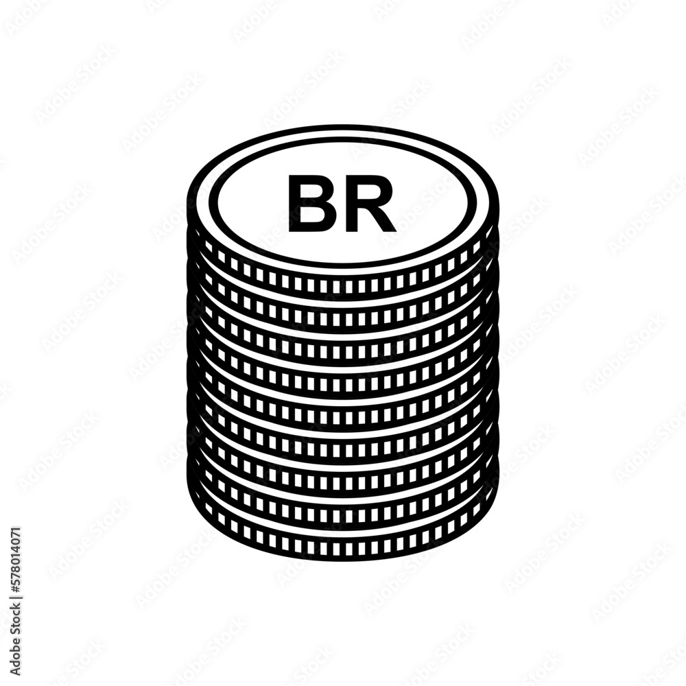 Ethiopia Currency Symbol (Latin Version), Ethiopian Birr Icon, ETB Sign. Vector Illustration Ethiopia Currency Symbol (Latin Version), Ethiopian Birr Icon, ETB Sign. Vector Illustration