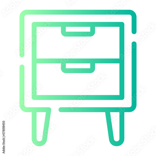 night stand gradient icon