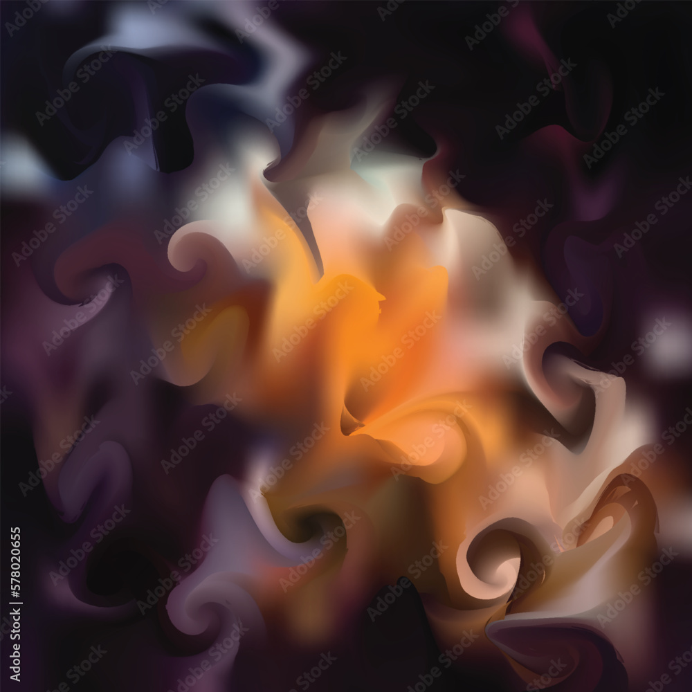 Metallic abstract wavy liquid background layout design tech innovation watercolor hand-painted vector art painting illustration Metallic abstract wavy liquid background layout design tech innovation watercolor hand-painted vector art painting illustration