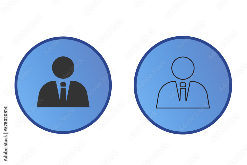 Businessman icon. Management men set vector ilustration. Businessman icon. Management men set vector ilustration.