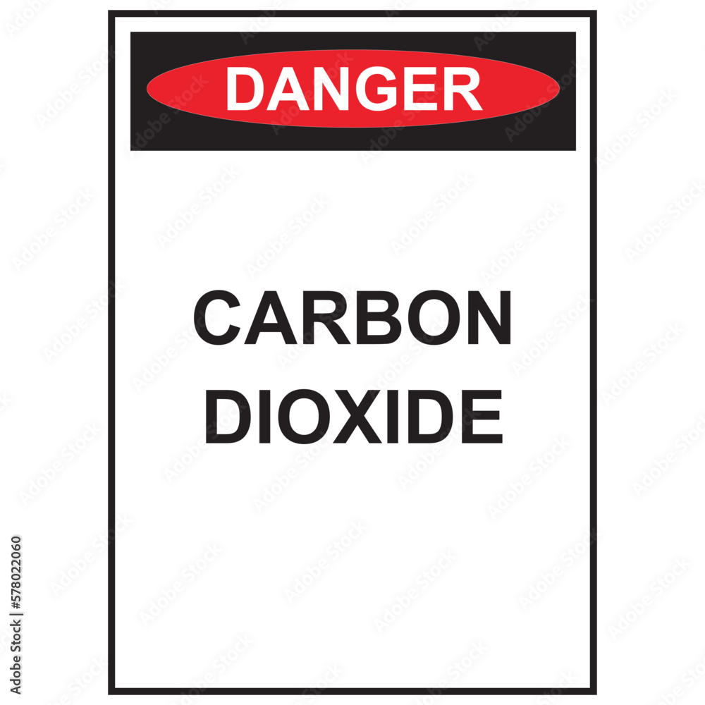 danger carbon dioxide robotic area