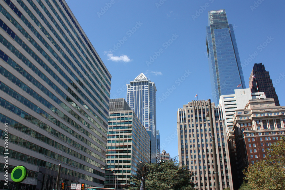 Downtown Philadelphia. USA Downtown Philadelphia. USA