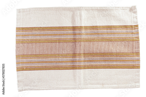 Dining Table Mat isolated. PNG file.