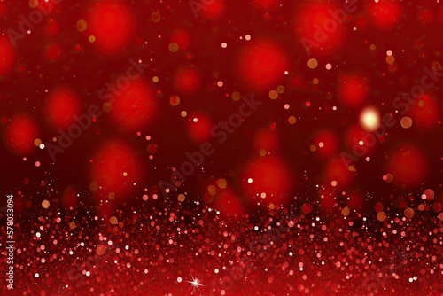 Background sparkling red colour (Ai generated)