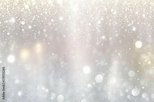 Background sparkling white colour (Ai generated)