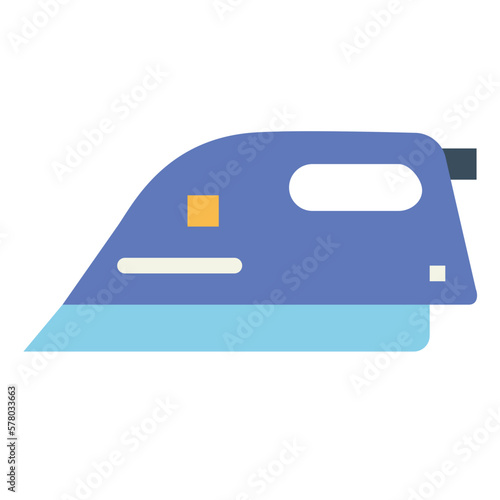 iron flat icon style