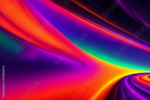 Abstract colorful background AI illustration