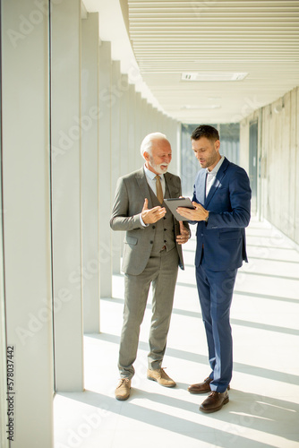 Mature businessman and his ...