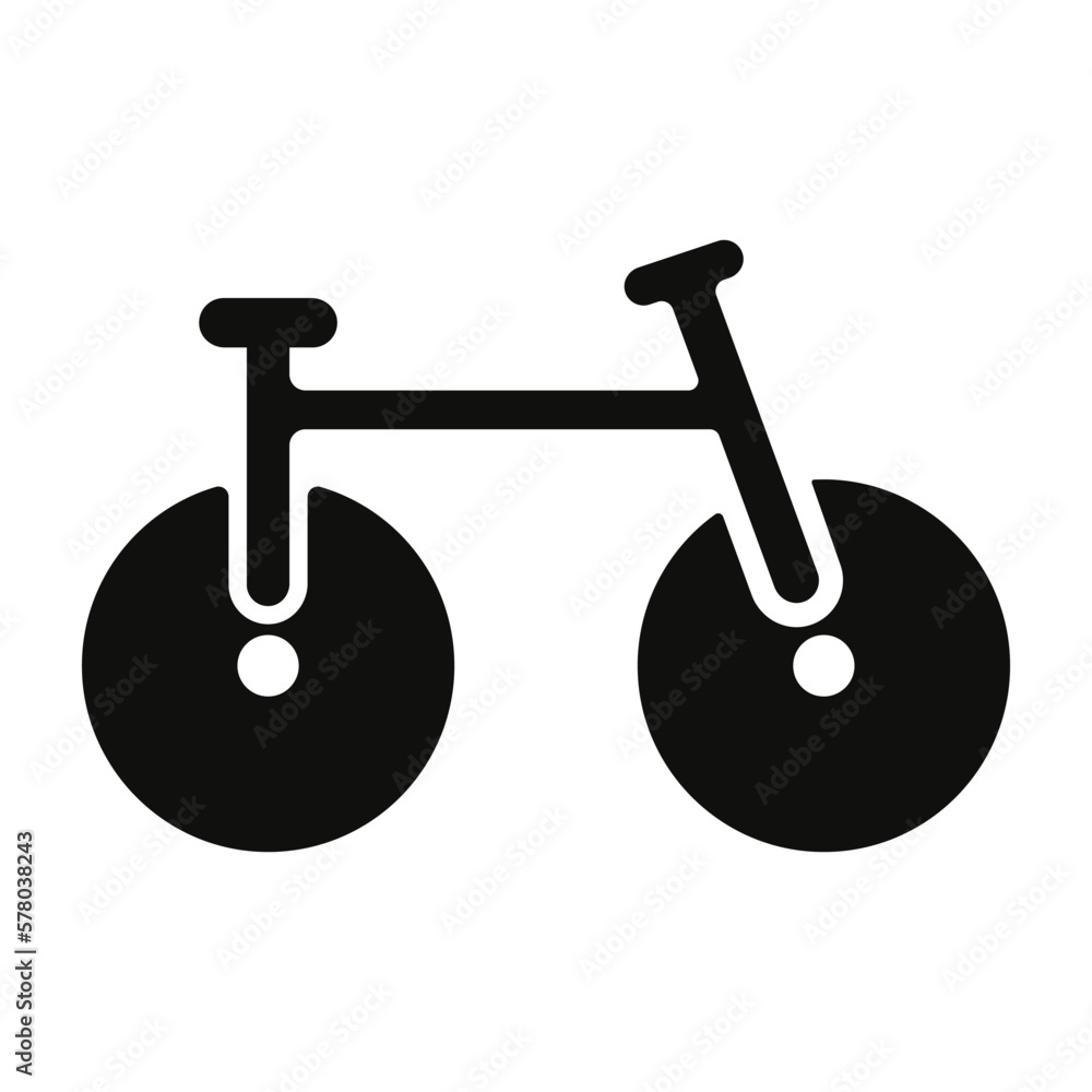 Racing Bicycle Icon Racing Bicycle Icon