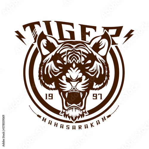 Tiger logo vintage