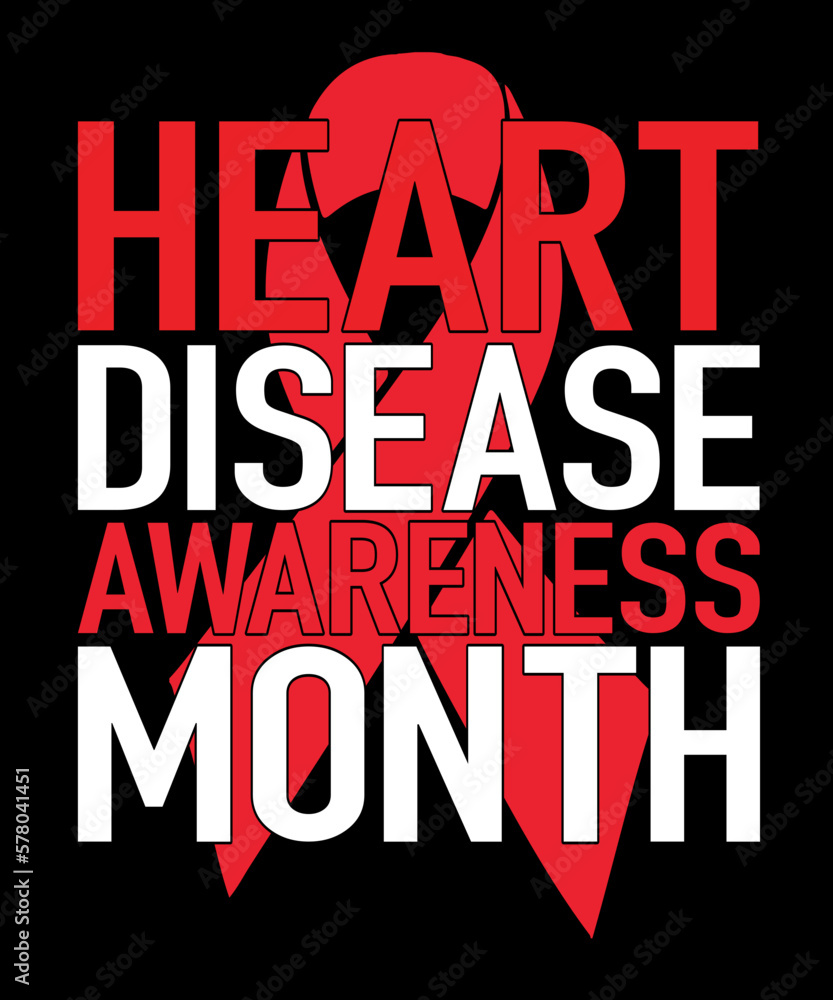 Heart Disease Awareness Design