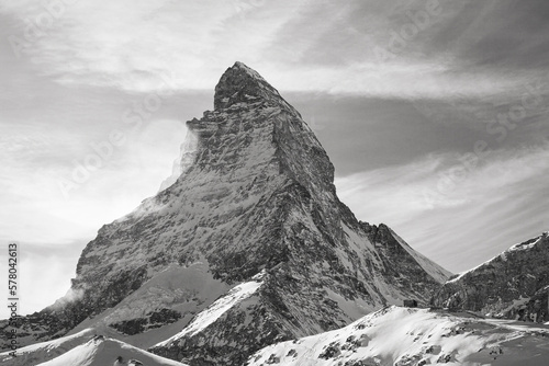 Majestic Matterhorn in Winter - Zermatt, Switzerland