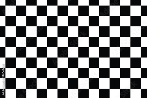 creative black white chekered board pattern.