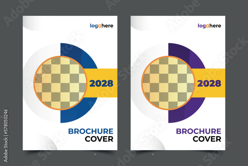 Modern Business Cover Design, Flyer, Brochure, Creative and Unique Template, Editable Vector