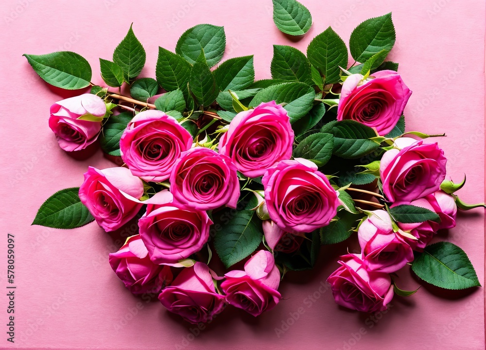 red roses on a black background. top view. red roses on a black background. top view.