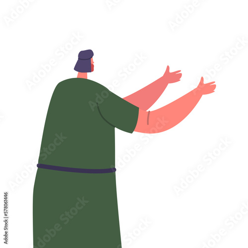 Apostle, One Of Twelve Disciples Of Jesus Christ Chosen To Spread The Teachings Of Christianity. Early Christian Teacher
