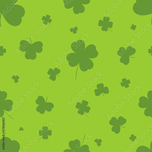 Seamless St. Patrick's Day Background Pattern