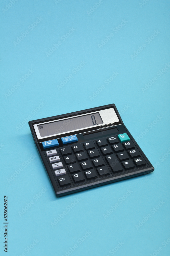 Calculator isolated on white background Calculator isolated on white background