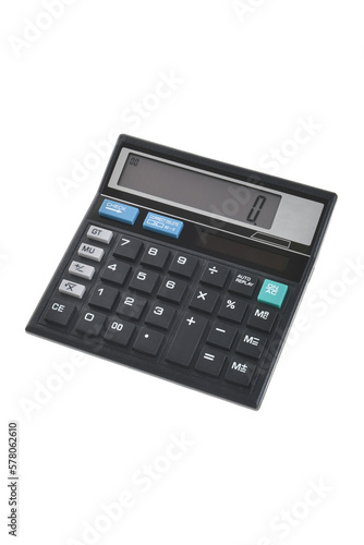 Calculator isolated on white background © vrej