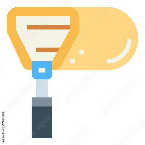 catching net flat icon style