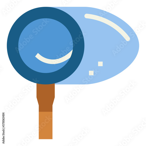 catching net flat icon style