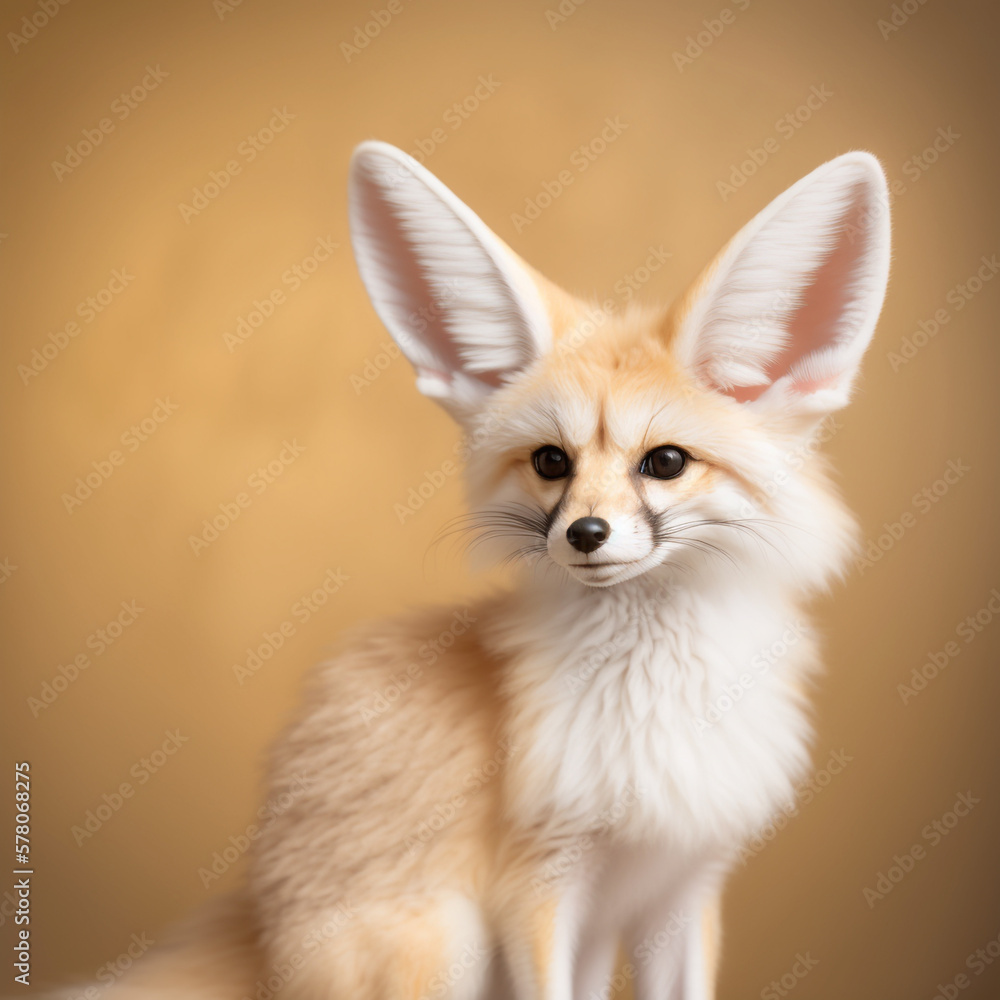 Fox Fennec created with Generative AI Technology Fox Fennec created with Generative AI Technology