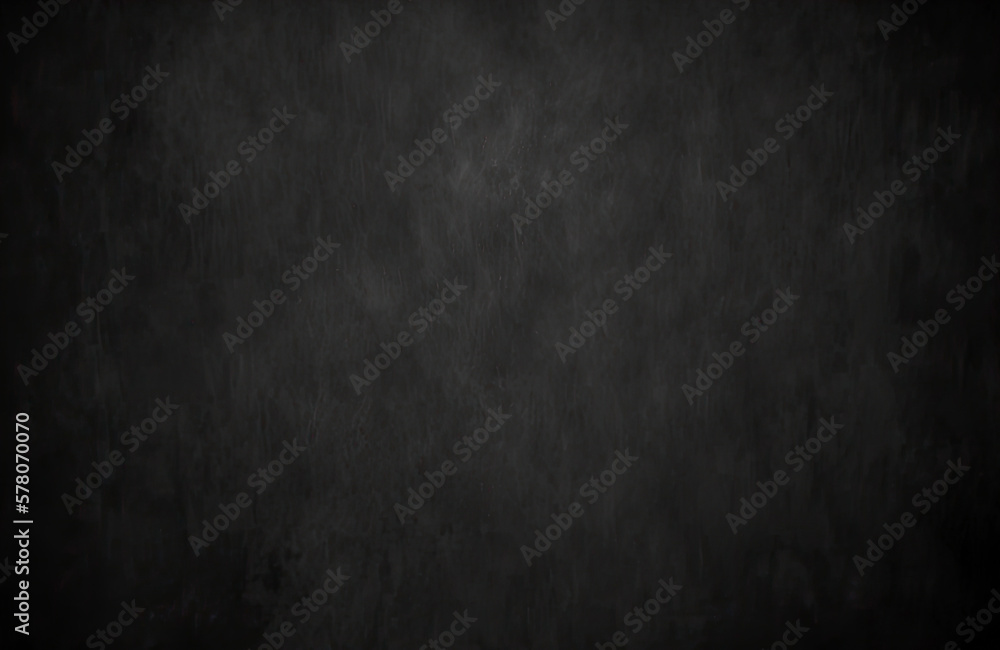 Black chalkboard. Generative AI