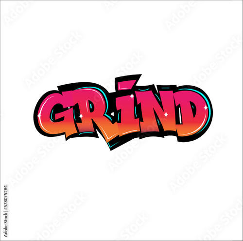 Obraz na płótnie grind design