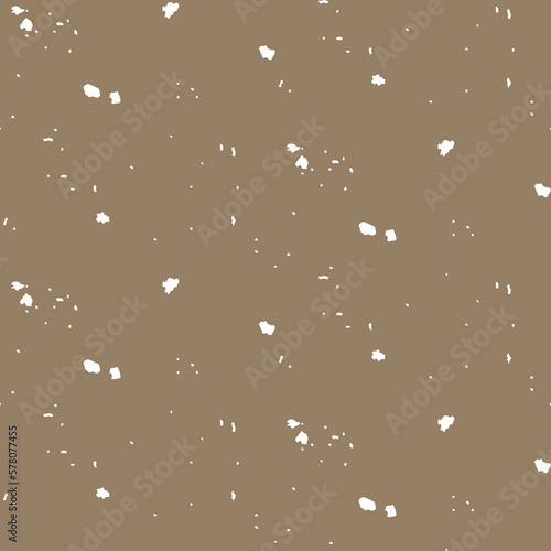 Textured abstract shapes seamless pattern. Dust particles vector repeat background for wrap, textile and print design.