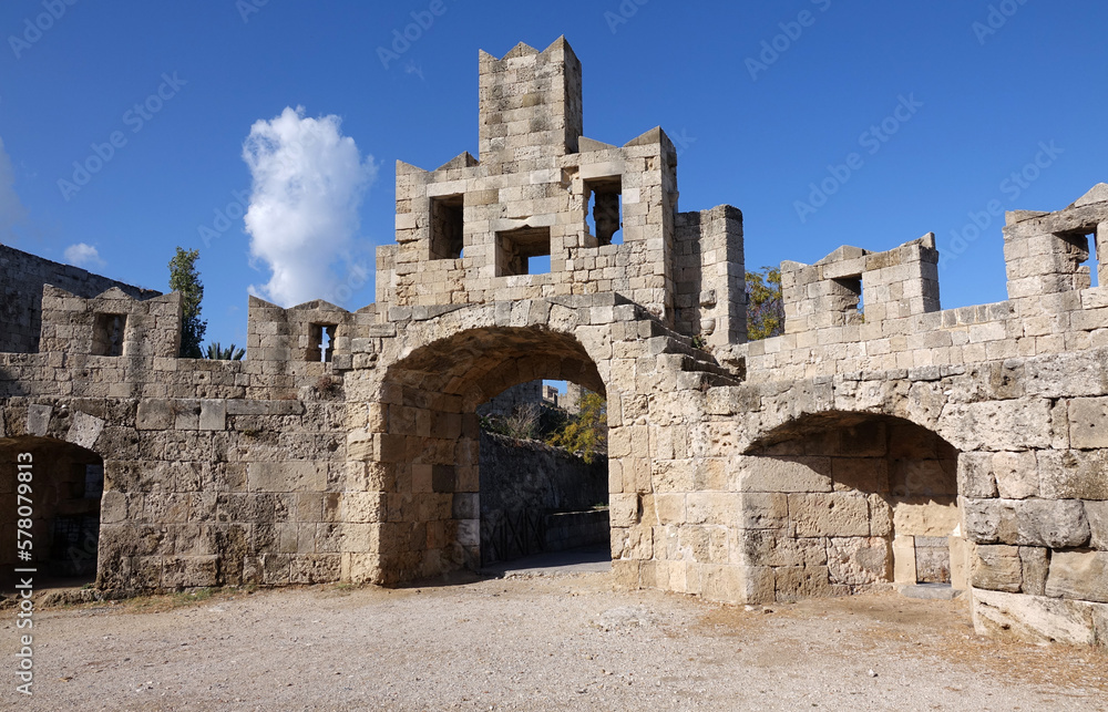 Tor des Heiligen Pailus in Rhodos-Stadt