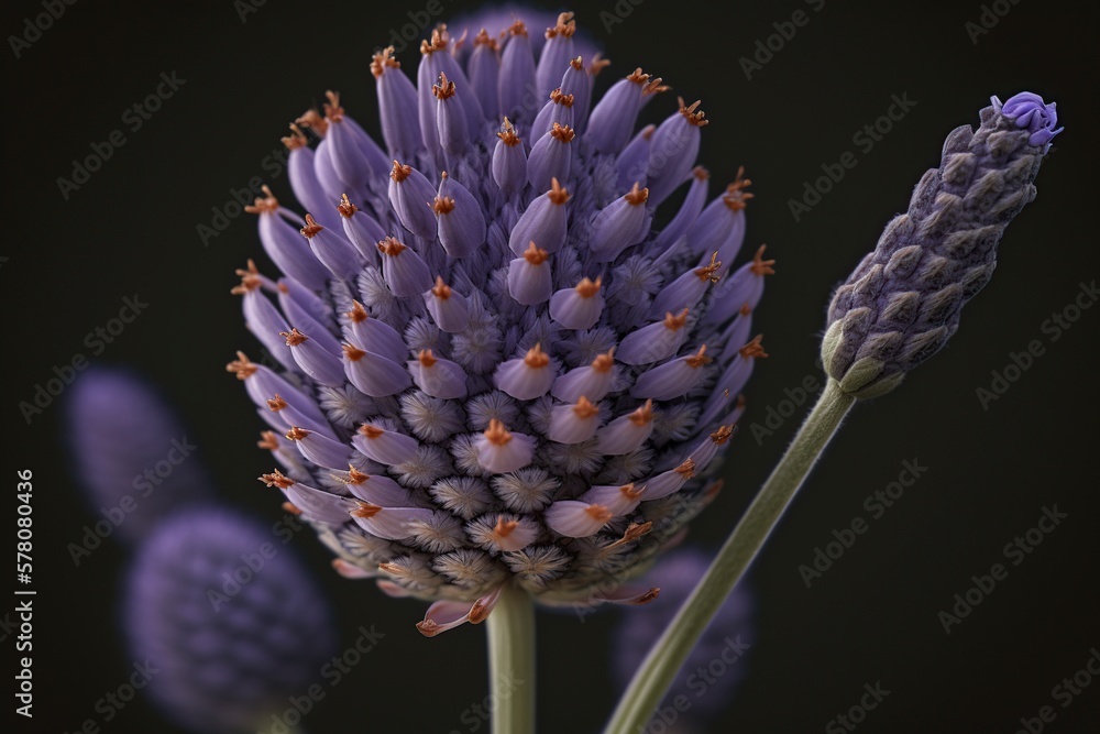 illustration, lavender flower, ai generative illustration, lavender flower, ai generative