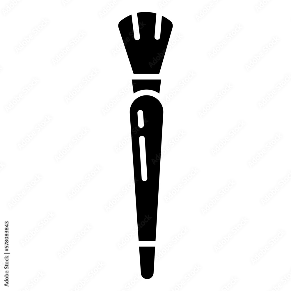 Naklejka premium Brushes icon