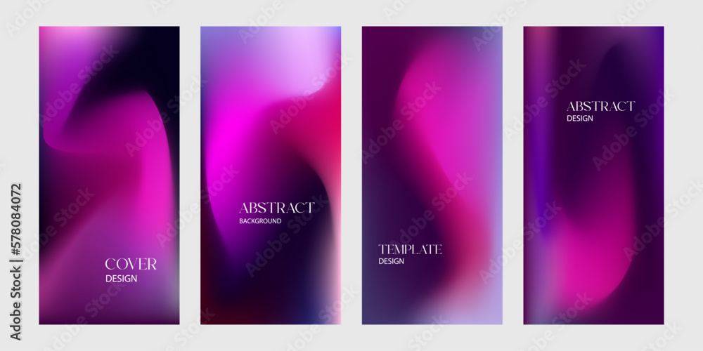 Abstract background design template bright dark pink gradient color