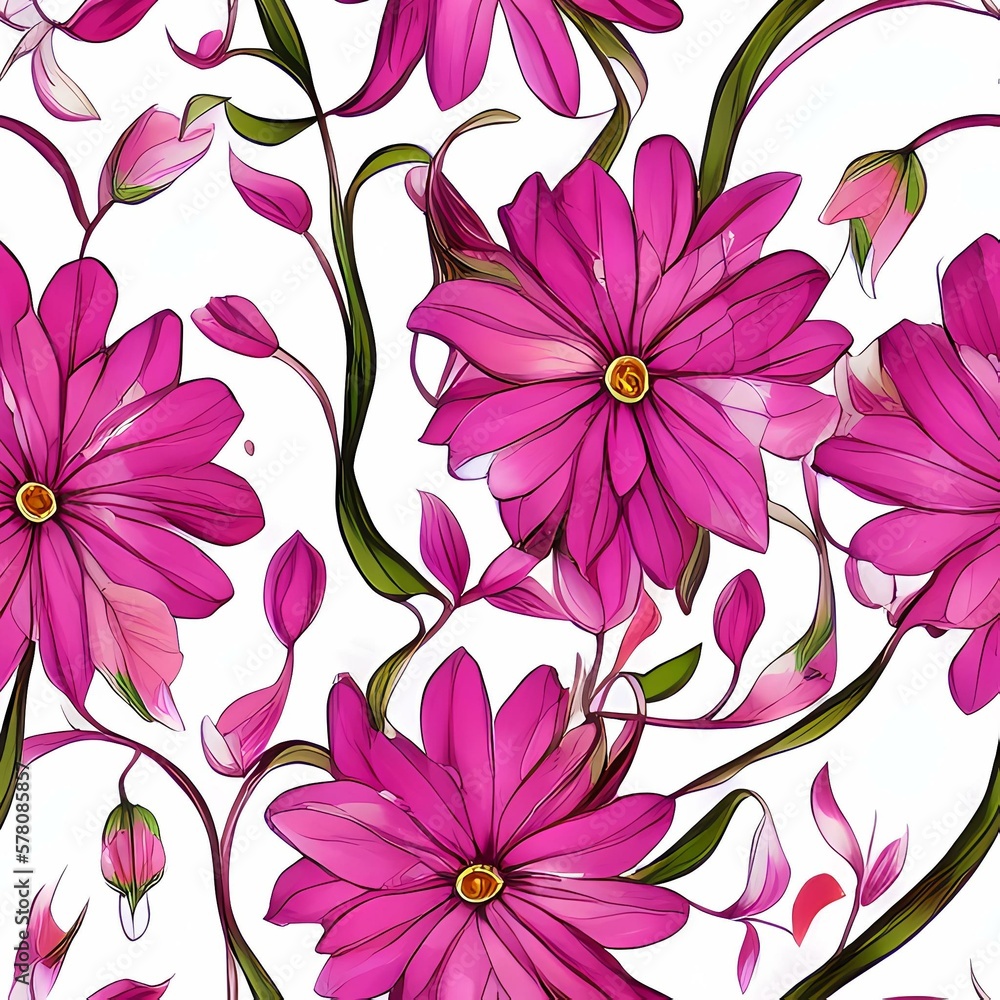 seamless floral pattern seamless floral pattern