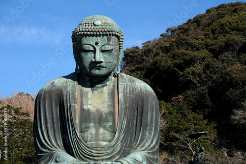 Giant buddha in Kamakura, Japan photo