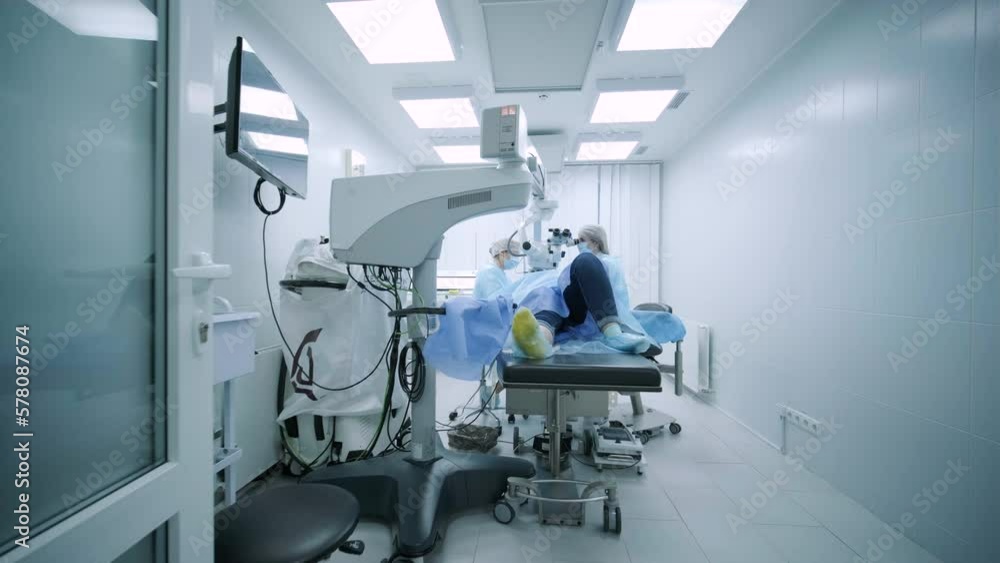 Blepharoplasty plastic surgery operation, focused on rejuvenation and modification of the eye region. Blepharoplasty plastic surgery operation, focused on rejuvenation and modification of the eye region.