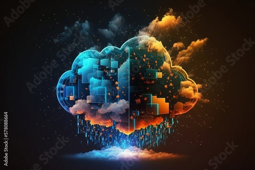 Cloud technology with Generative AI technology