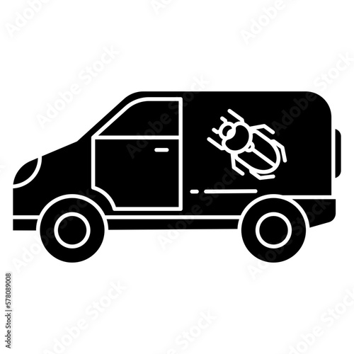 Pest vehicle icon