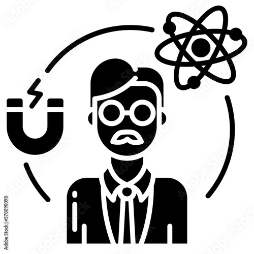 Physicist icon