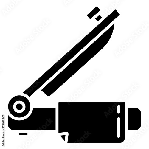 Paper cutter icon