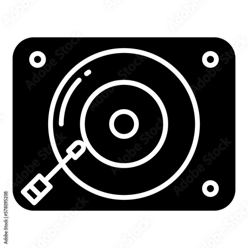 turntable icon